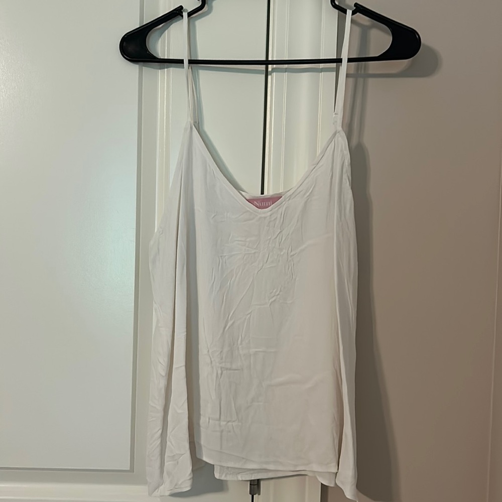 Numi winter white part silk Cami